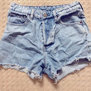 H&M denim shorts